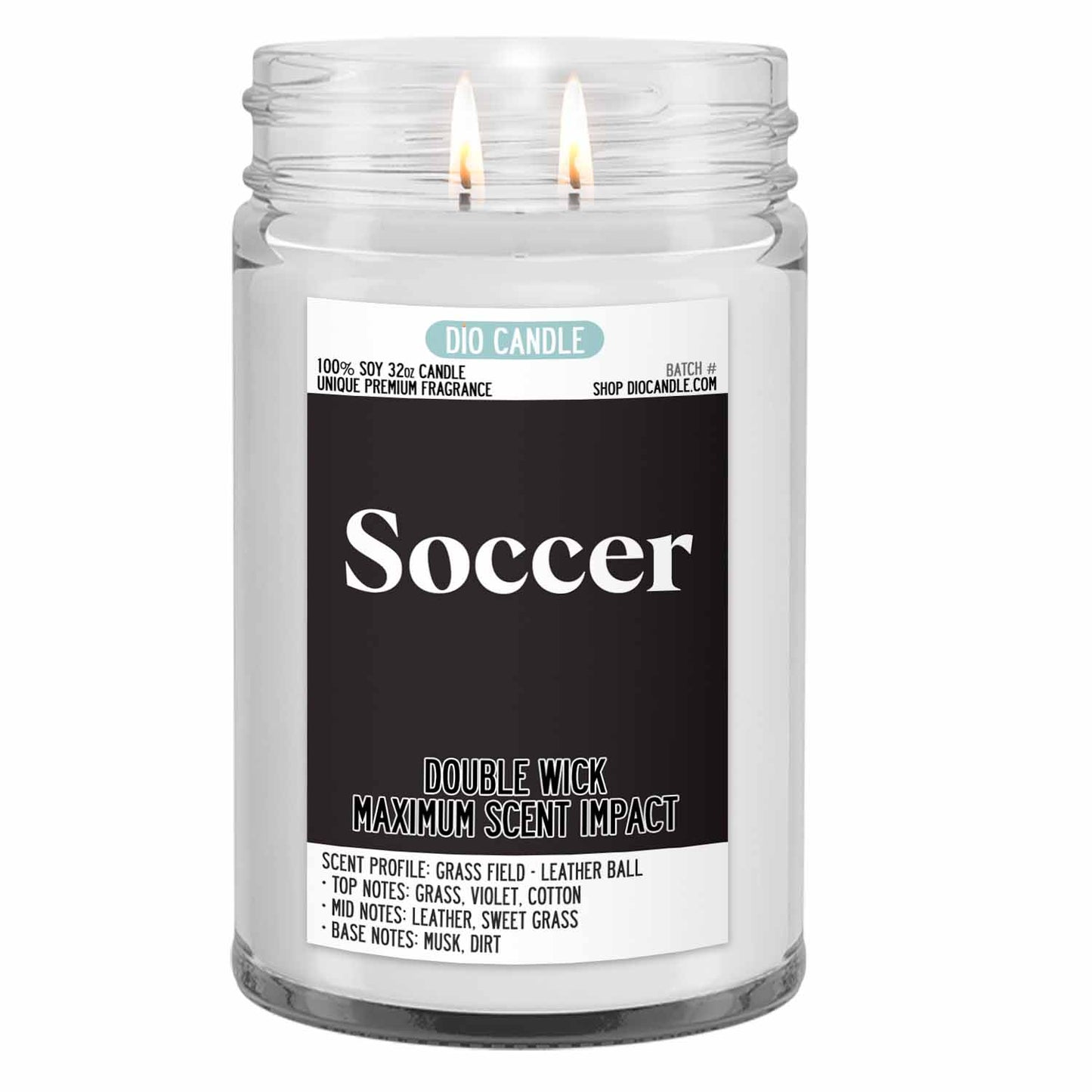 Soccer Candle