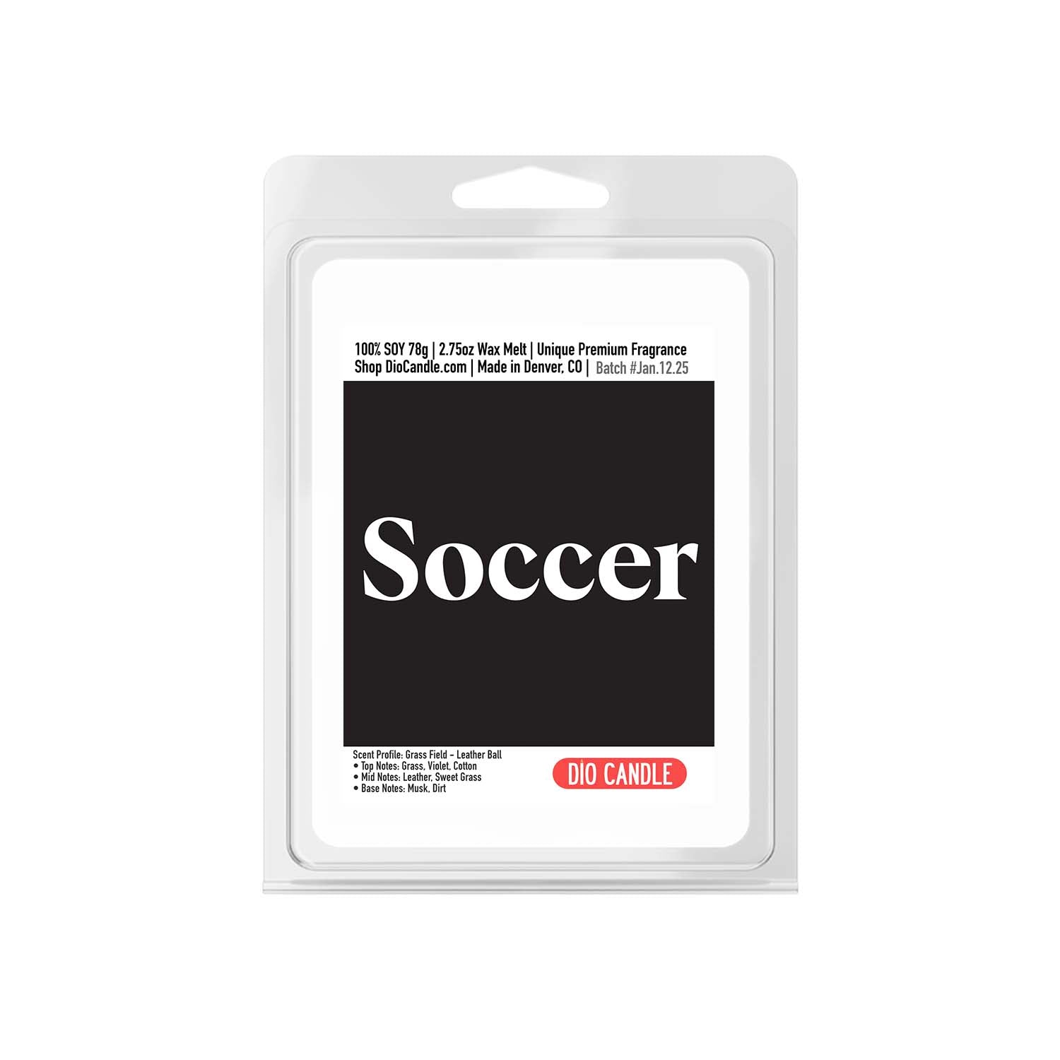 Soccer Candle