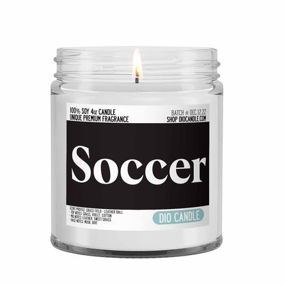 Soccer Candle