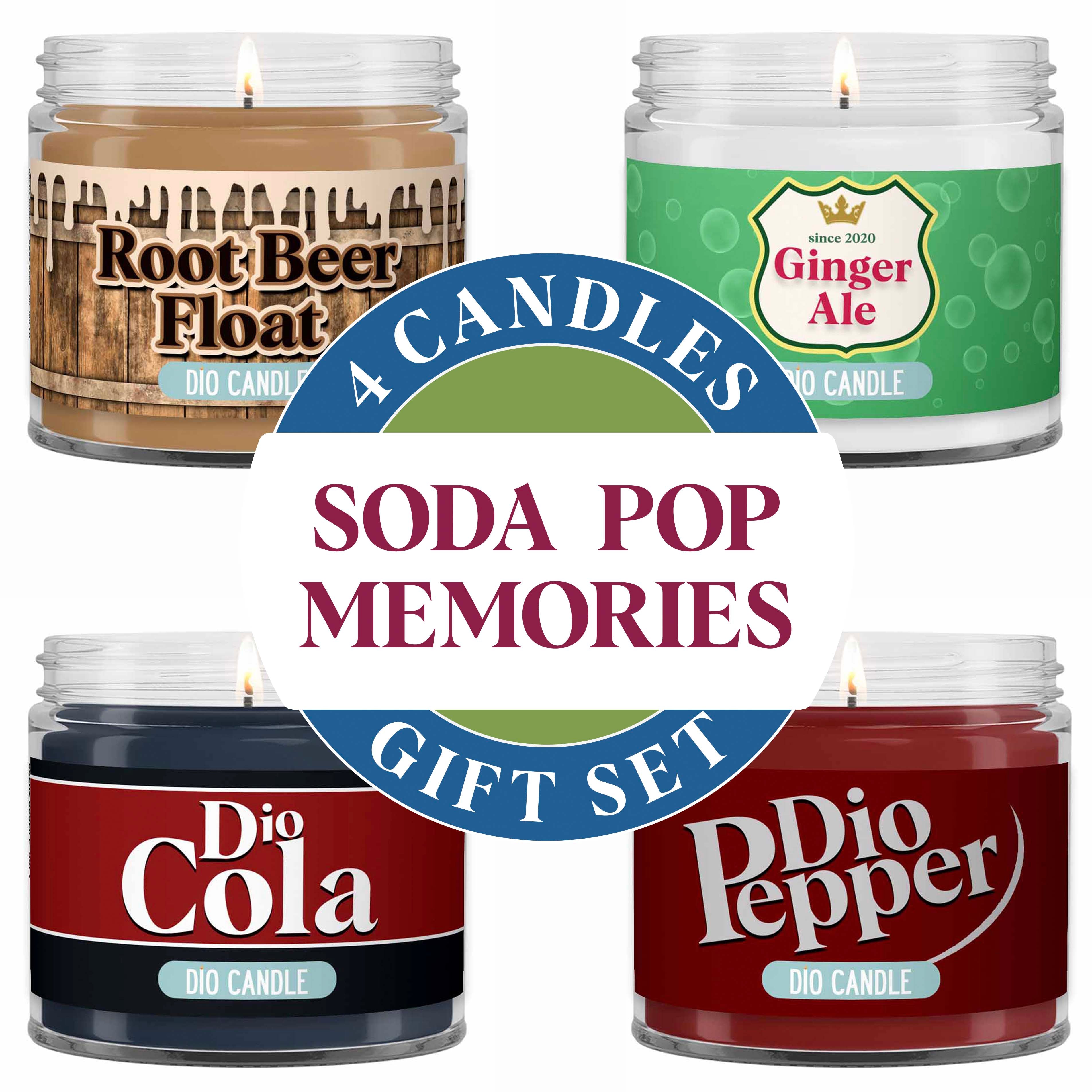 Soda Pop Memories Candle Gift Set