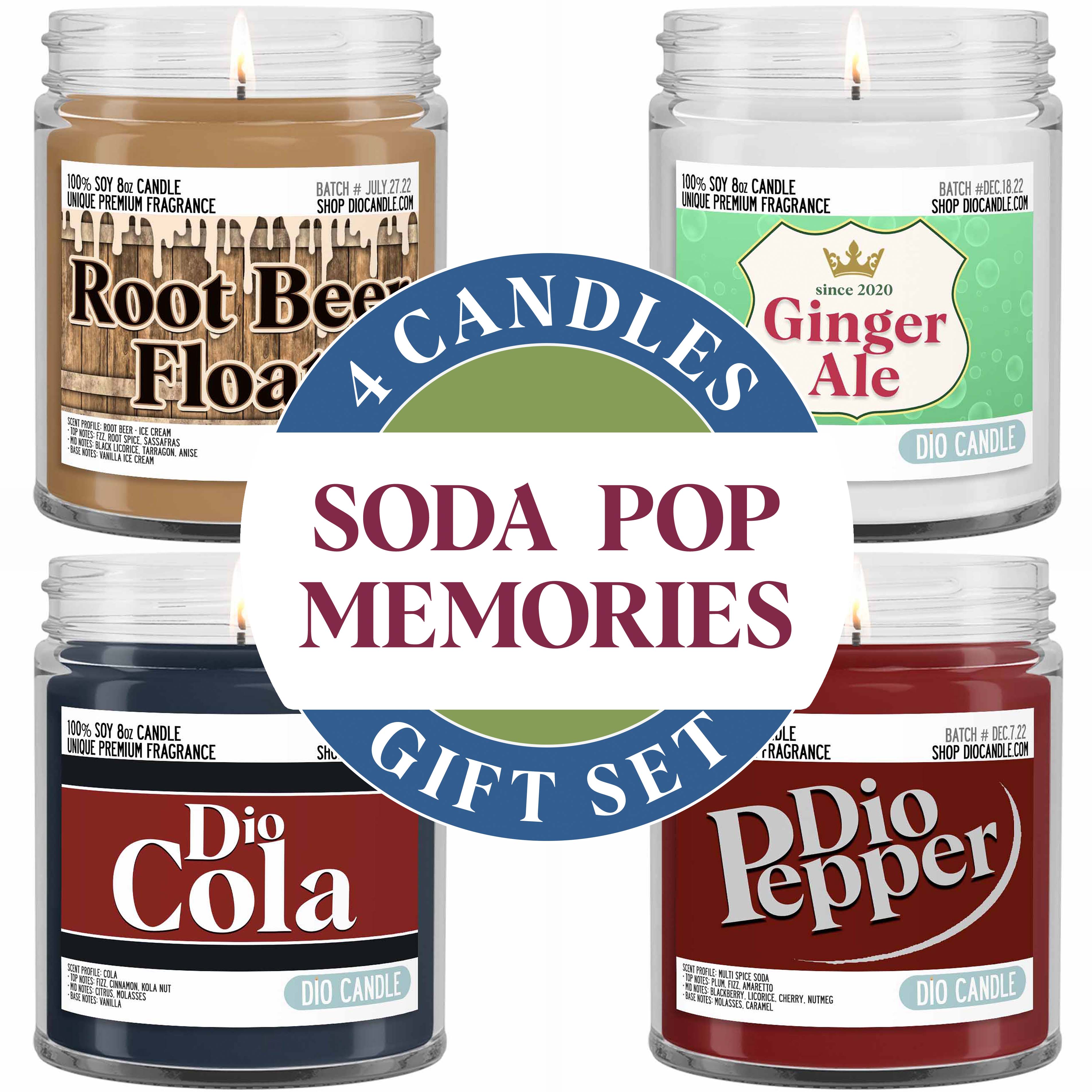 Soda Pop Memories Candle Gift Set