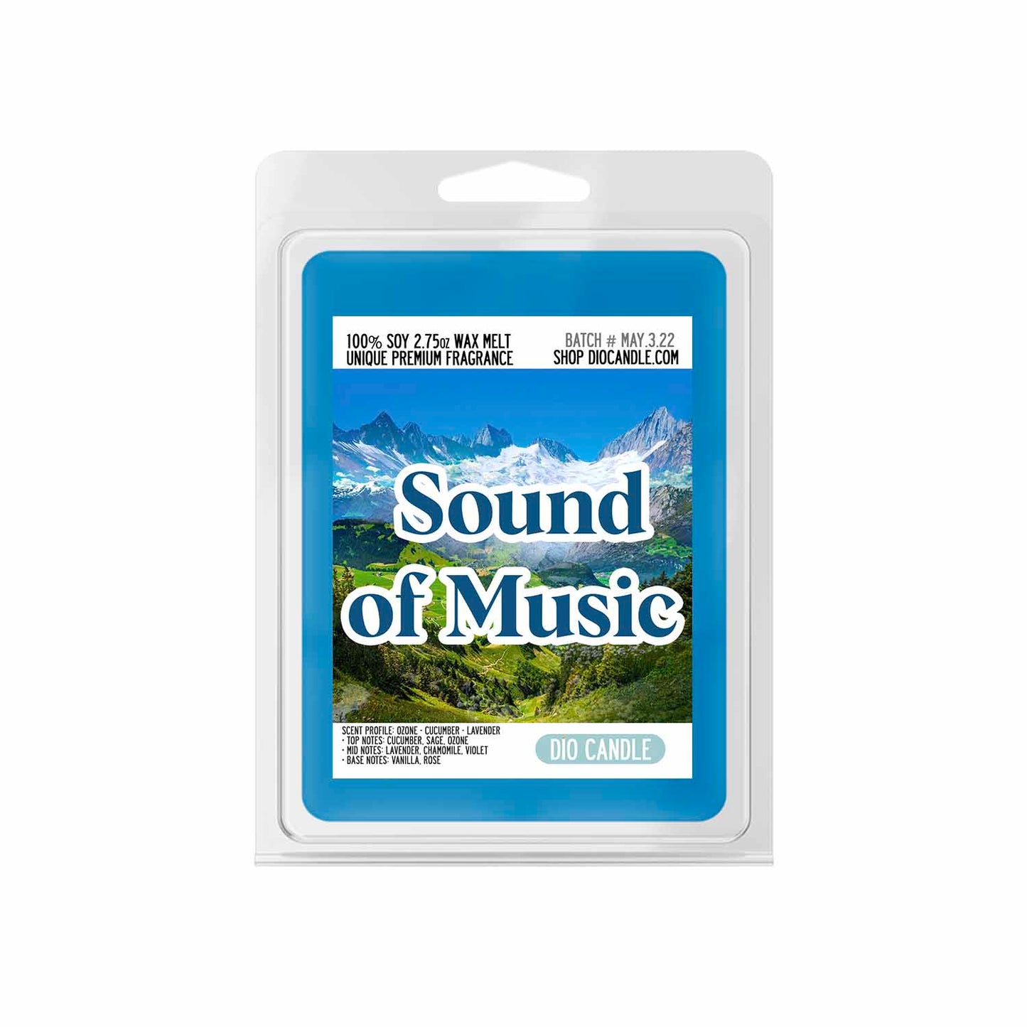 Sound of Music Candle