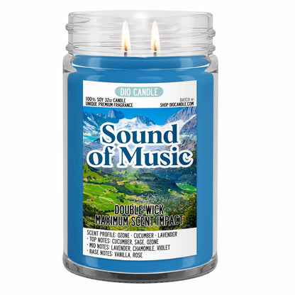 Sound of Music Candle