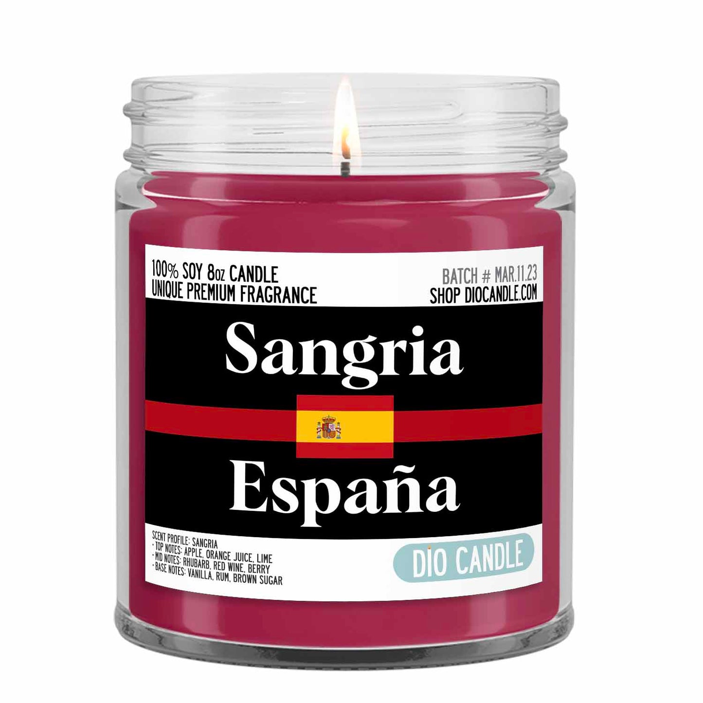 Spain Candle