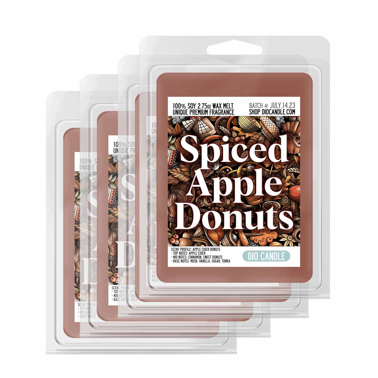 Spiced Apple Donuts Candle