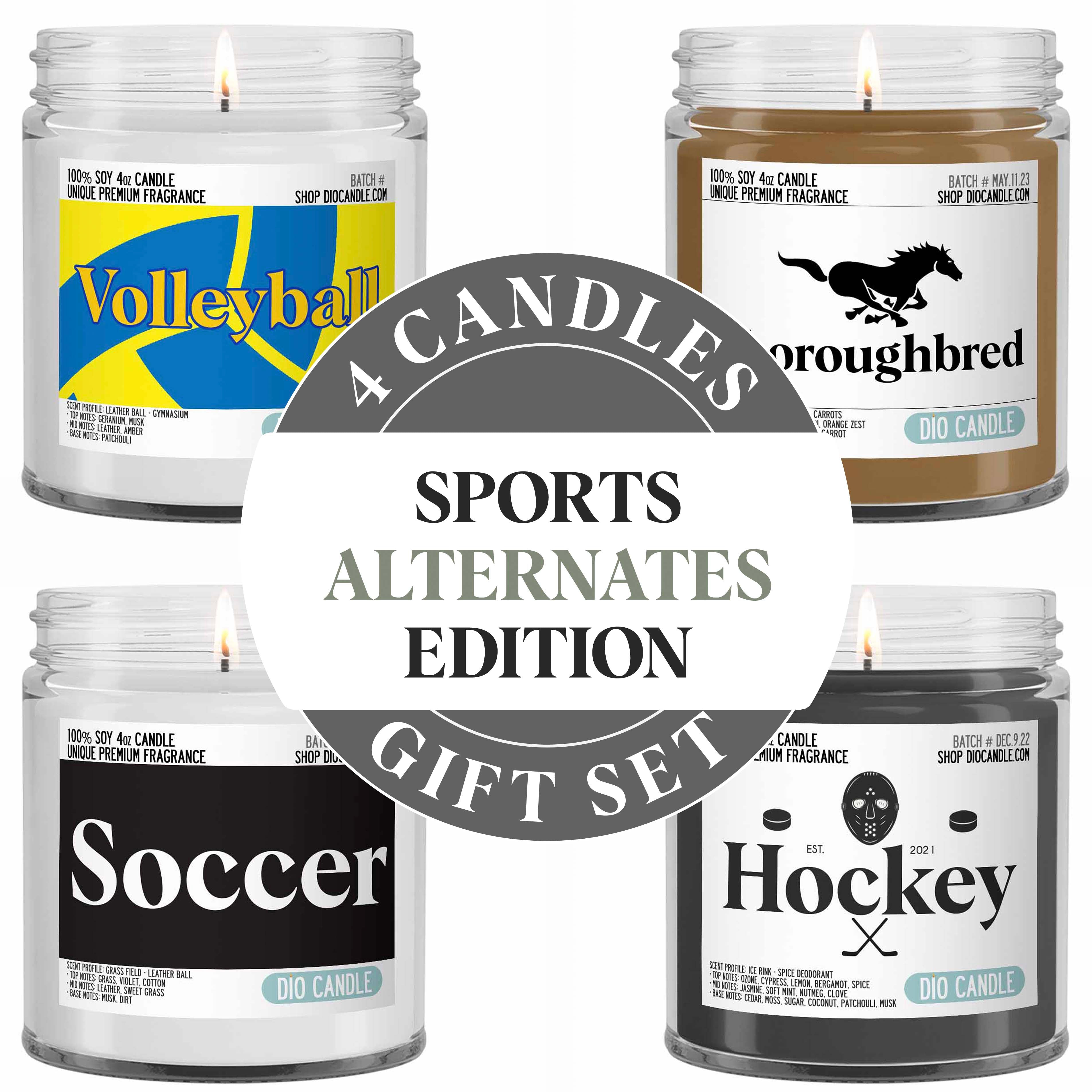 Sports Alternates Candle Gift Set