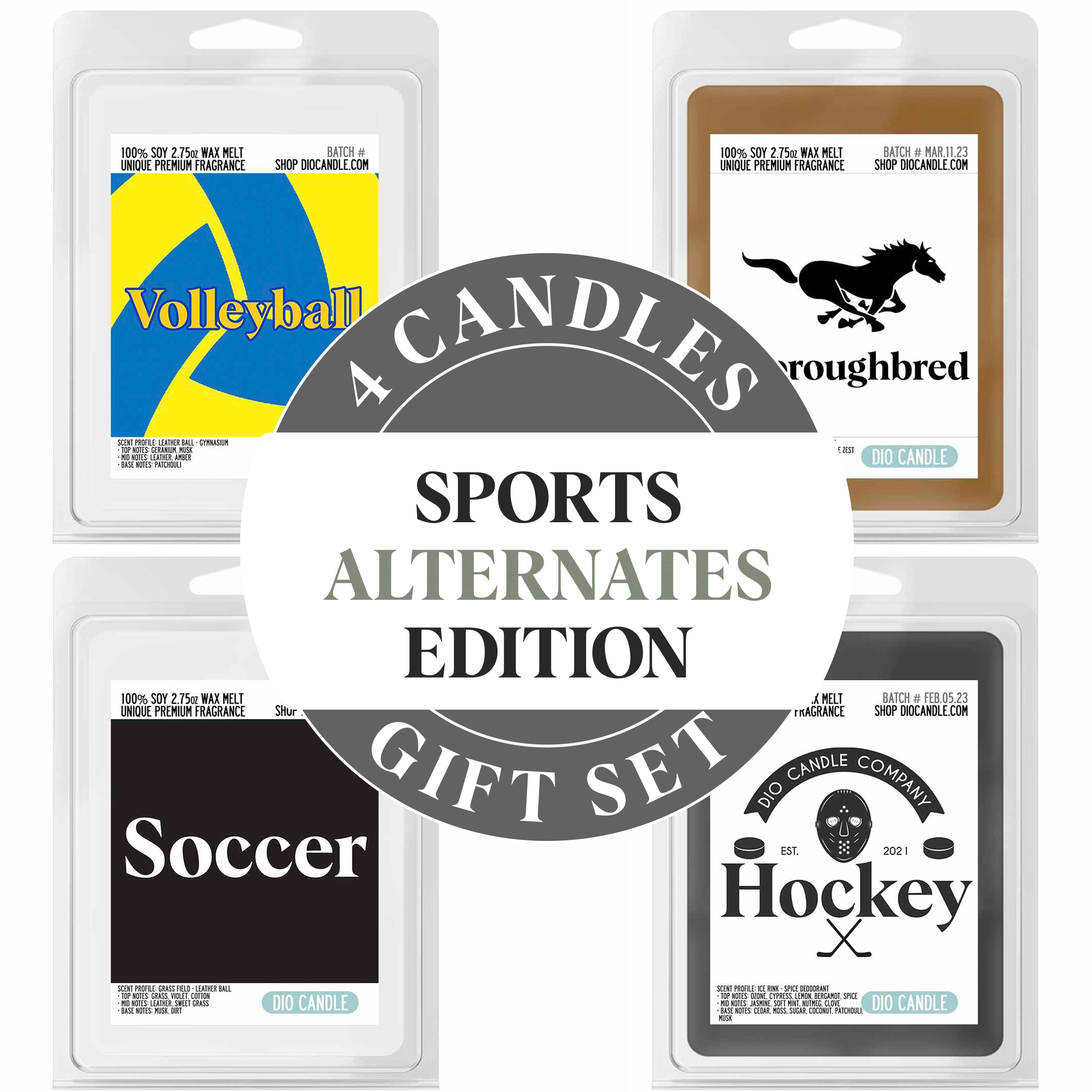 Sports Alternates Candle Gift Set