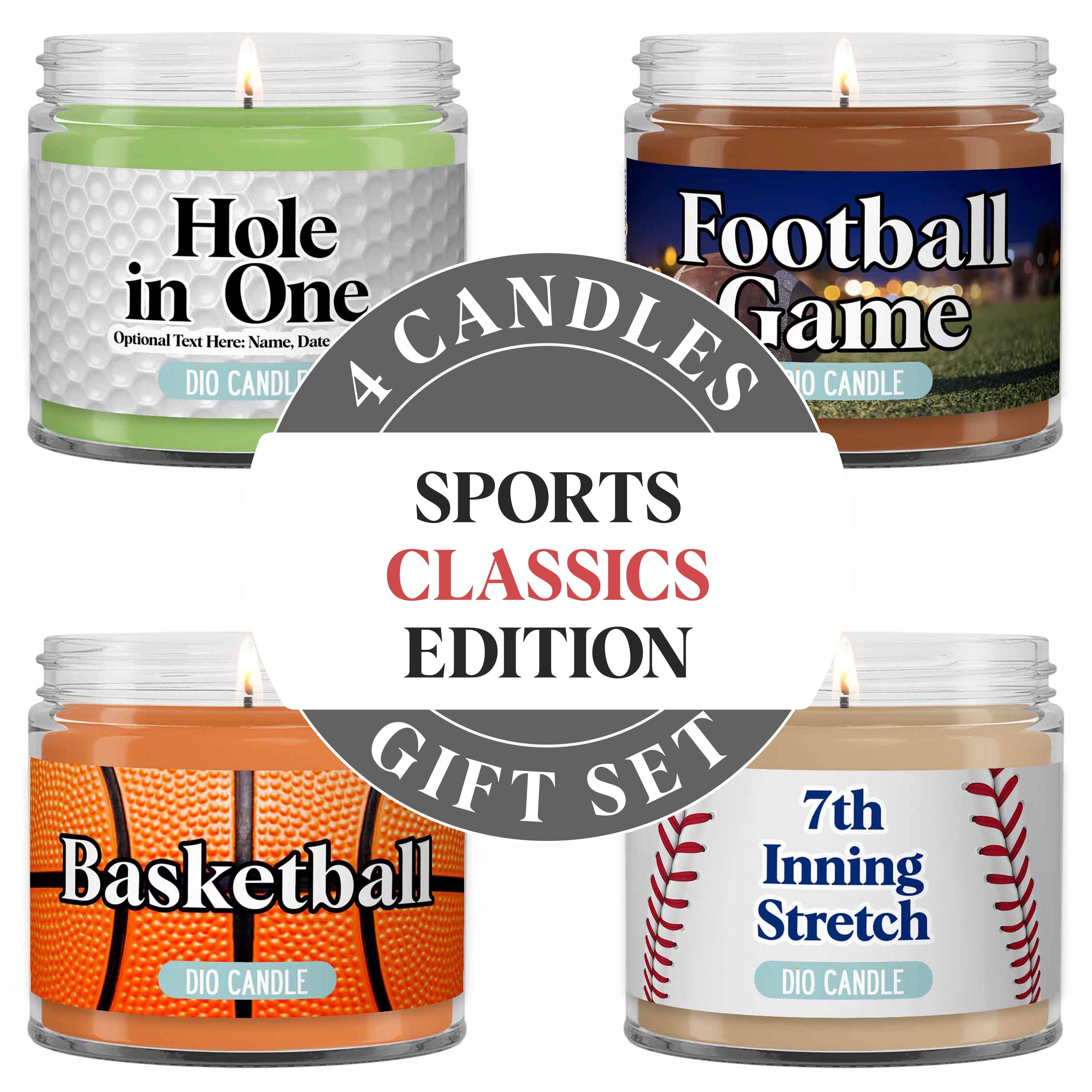 Sports Classics Candle Gift Set