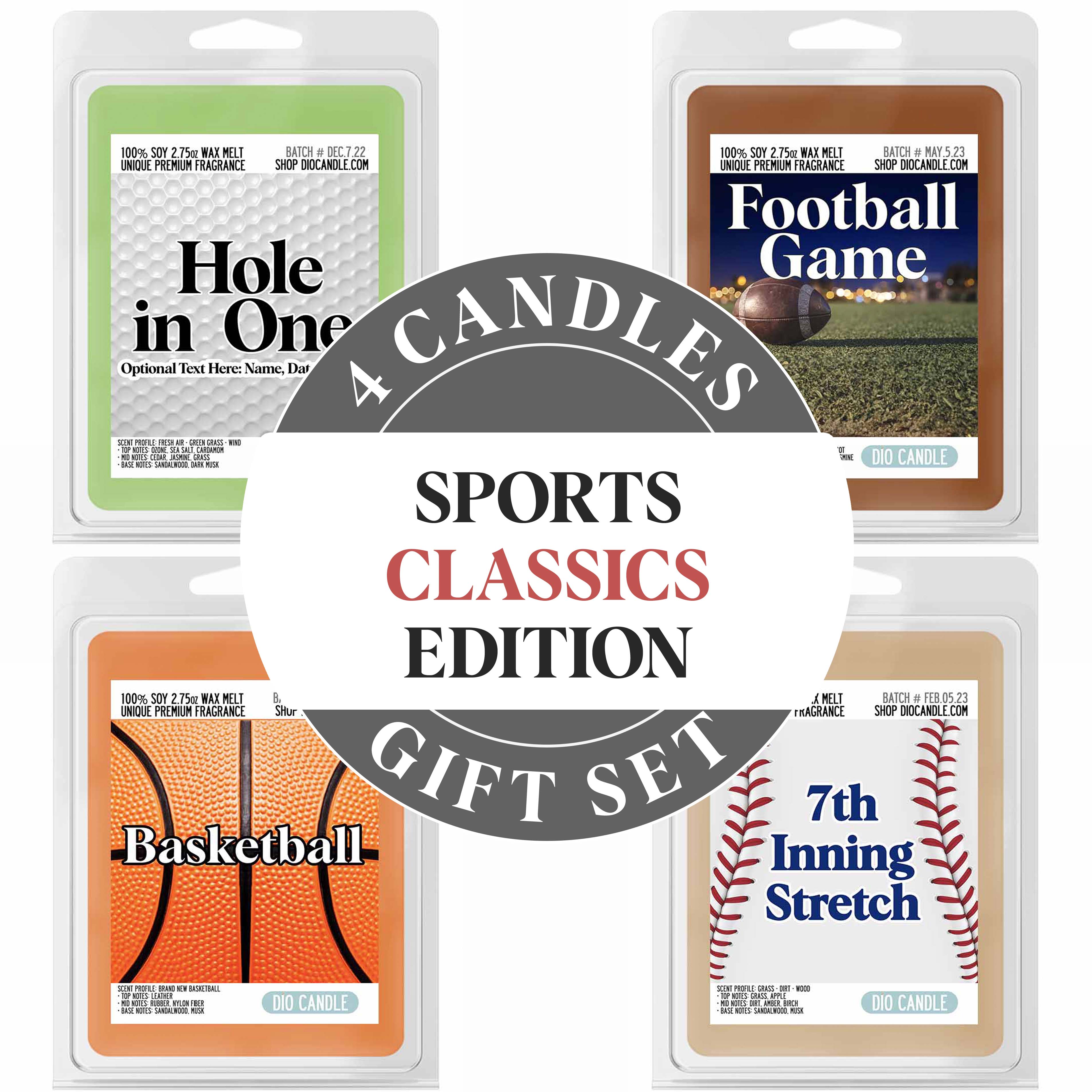 Sports Classics Candle Gift Set