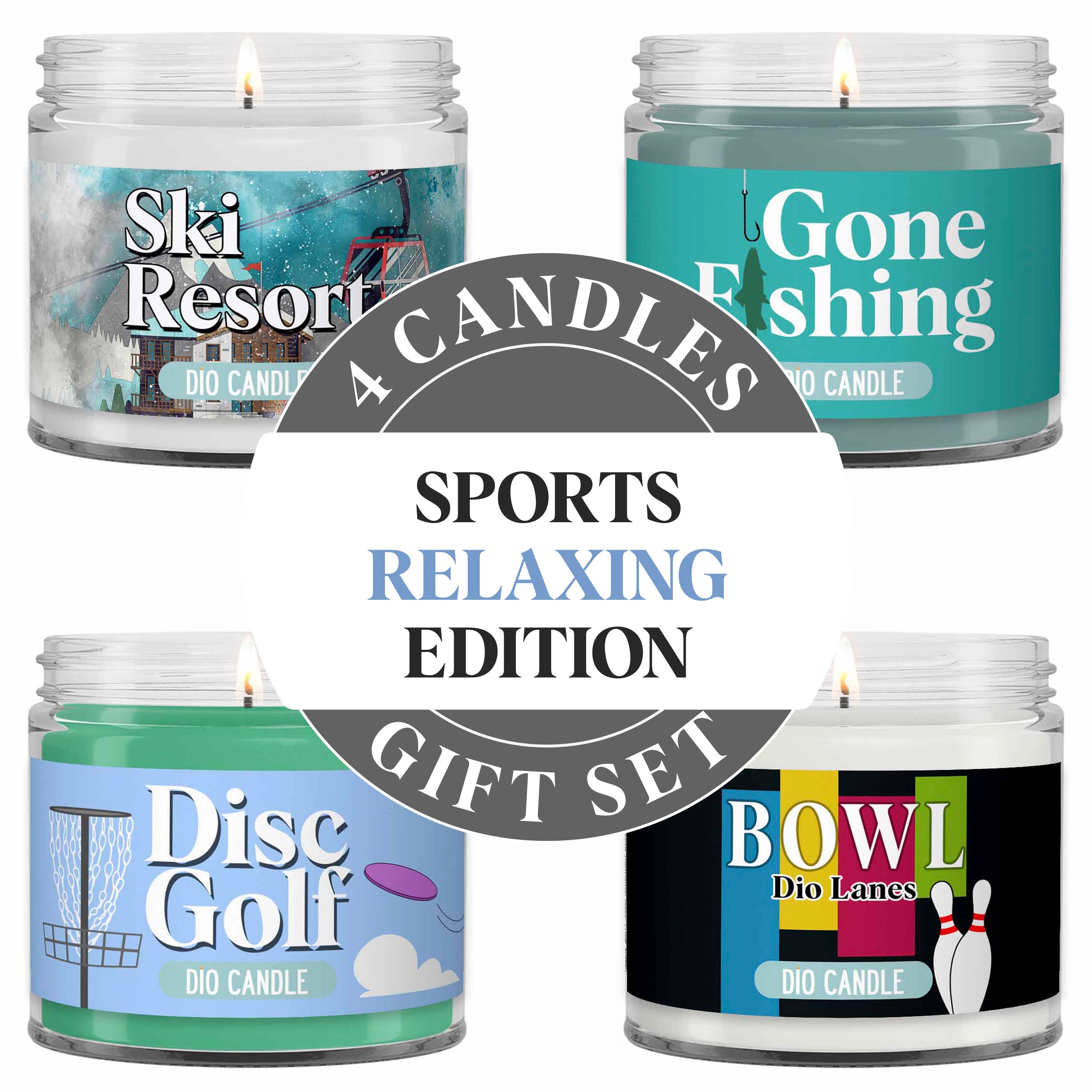 Sports Relaxed Candle Gift Set