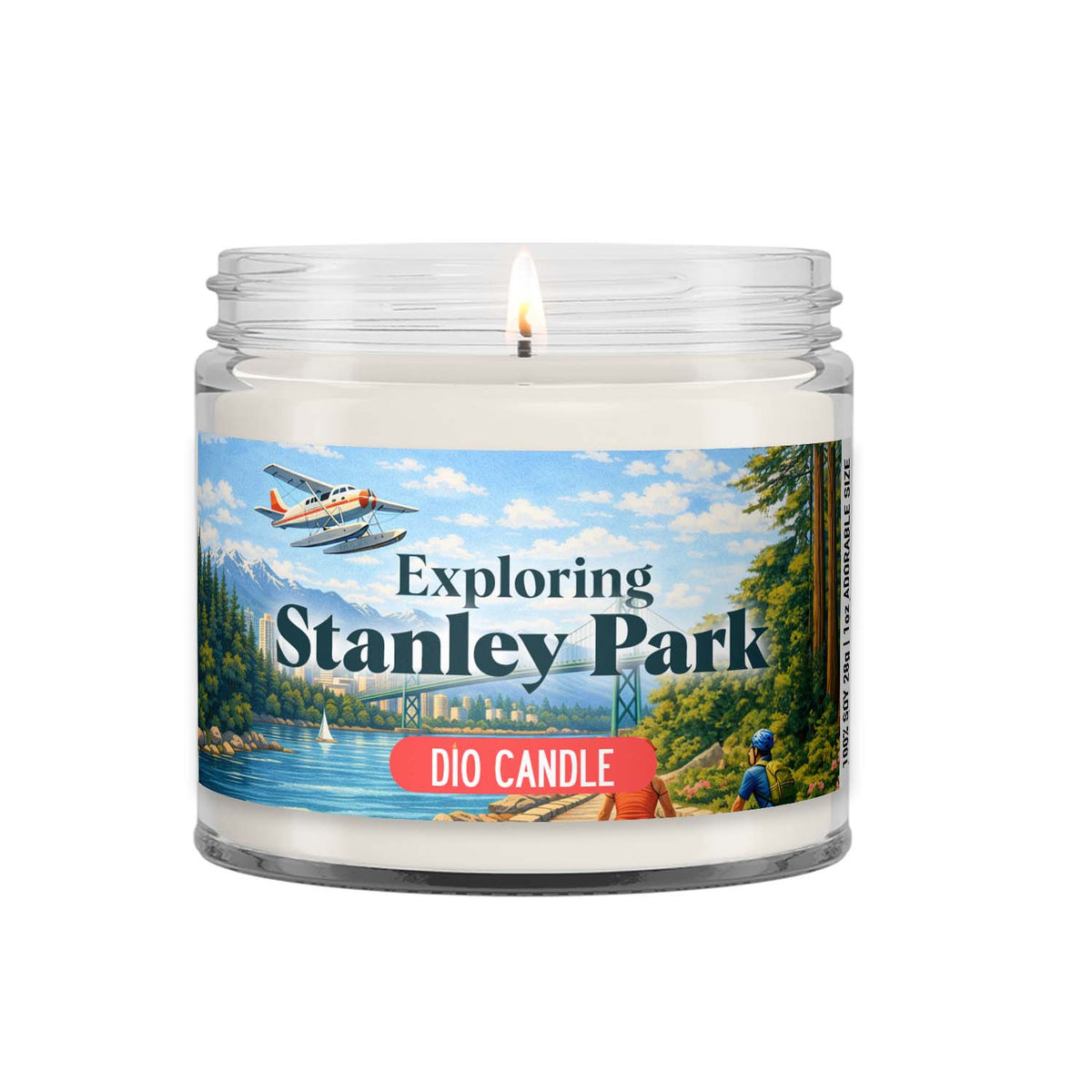 Stanley Park Vancouver Candle