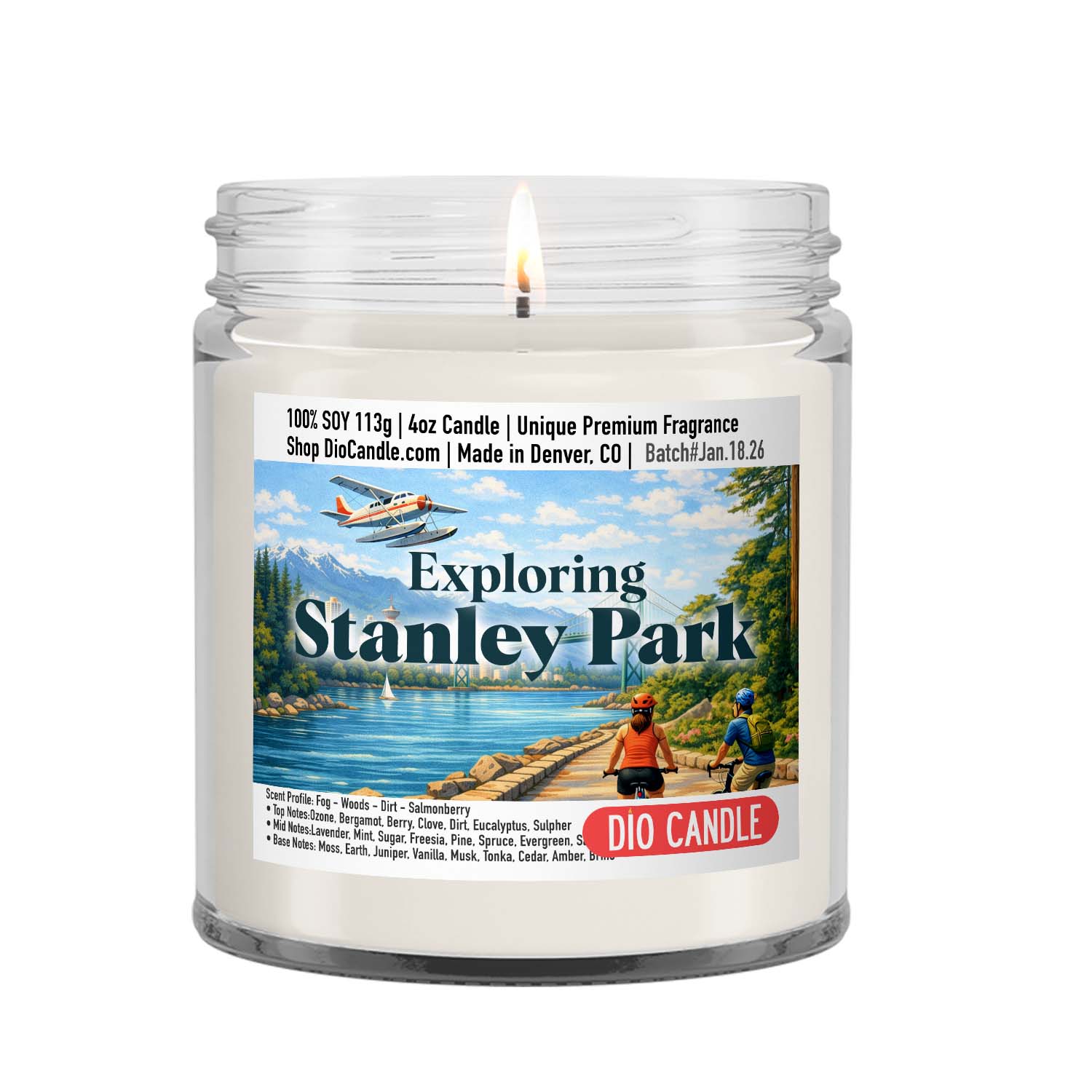 Stanley Park Vancouver Candle