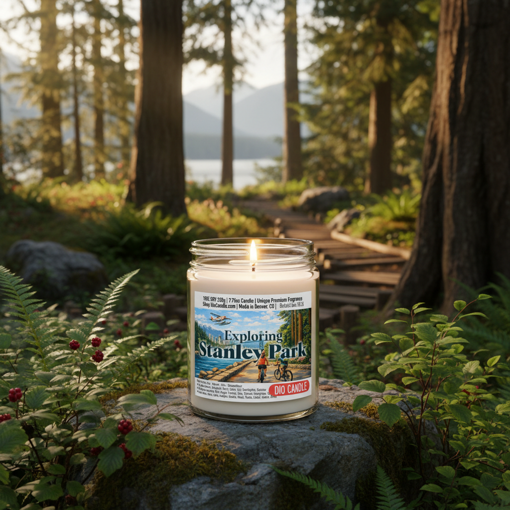 Stanley Park Vancouver Candle