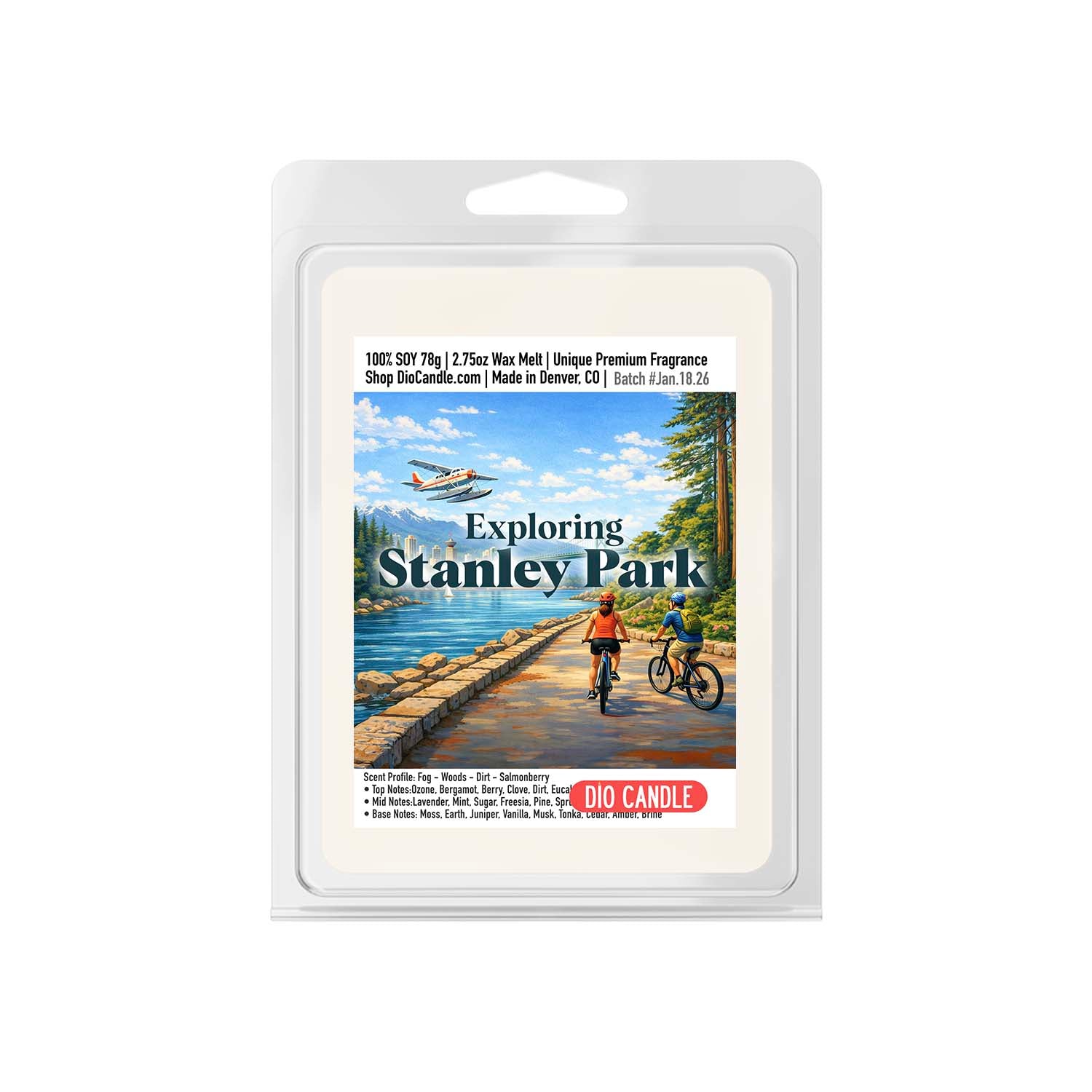 Stanley Park Vancouver Candle