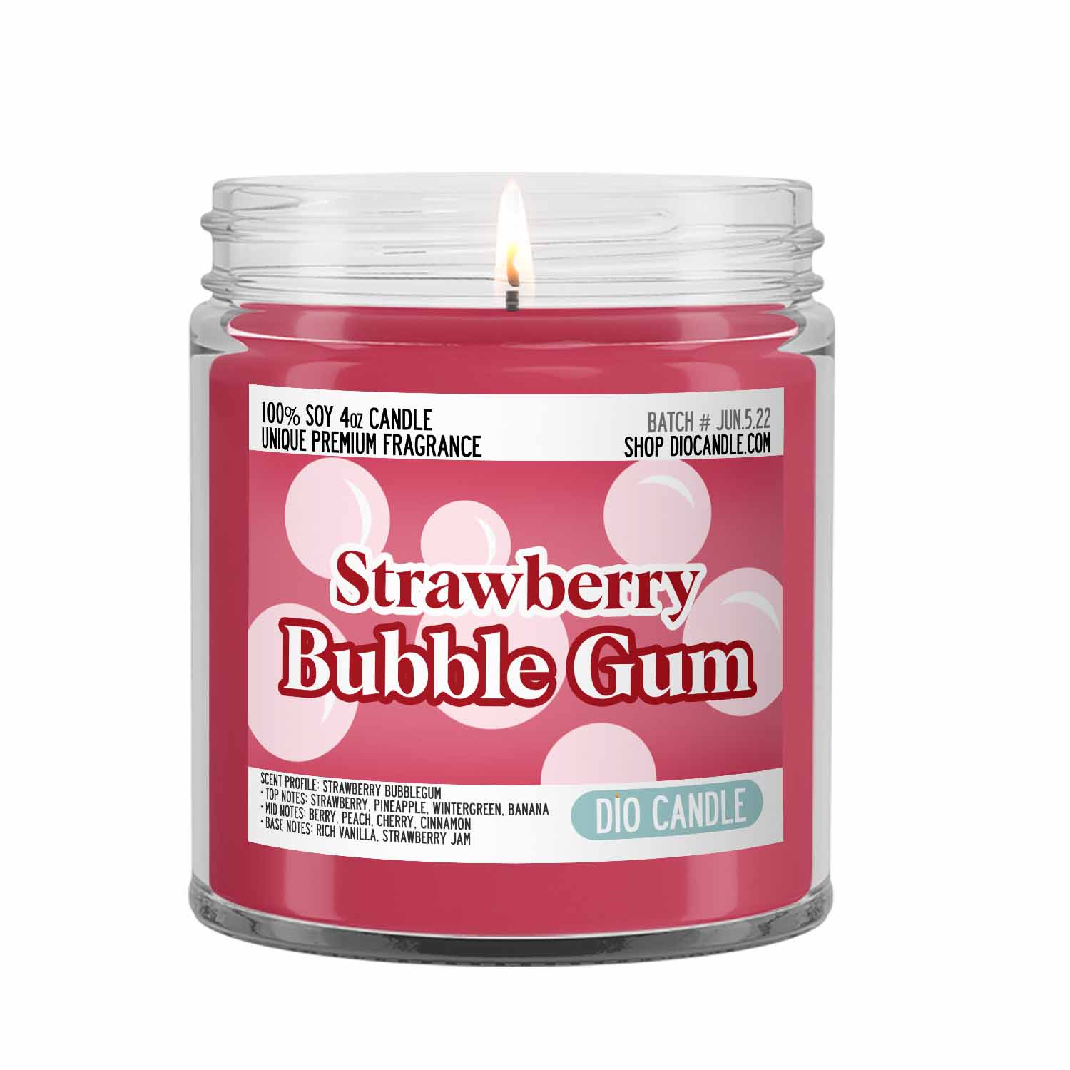Bubblegum Candle