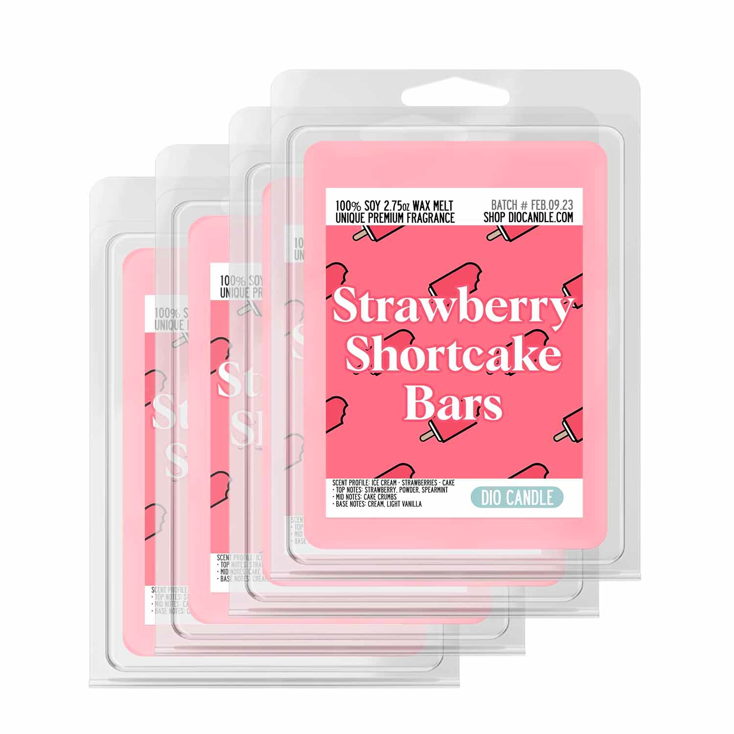 Strawberry Shortcake Ice Cream Candle