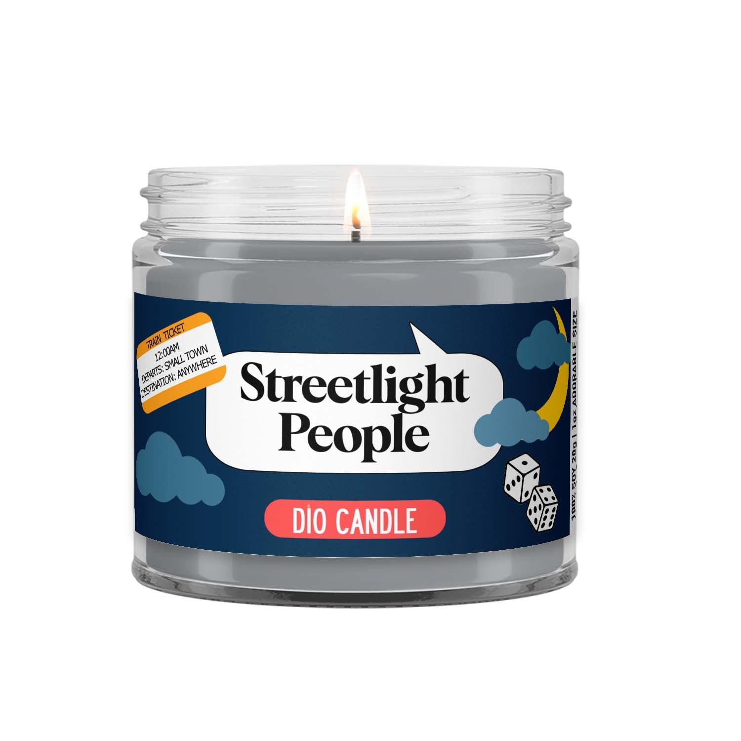 Streetlight People Candle