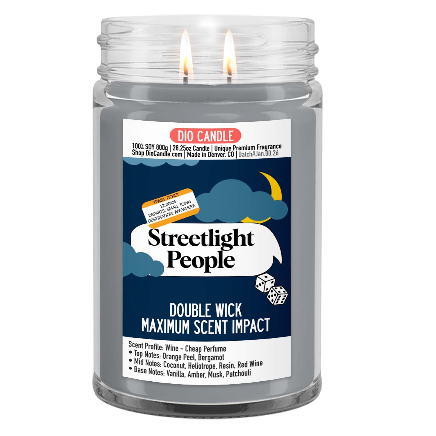 Streetlight People Candle