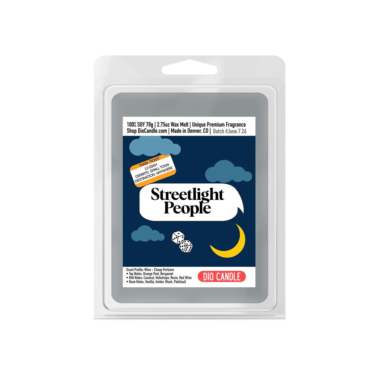 Streetlight People Candle