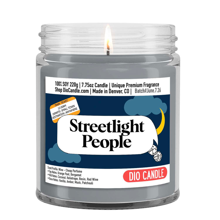 Streetlight People Candle
