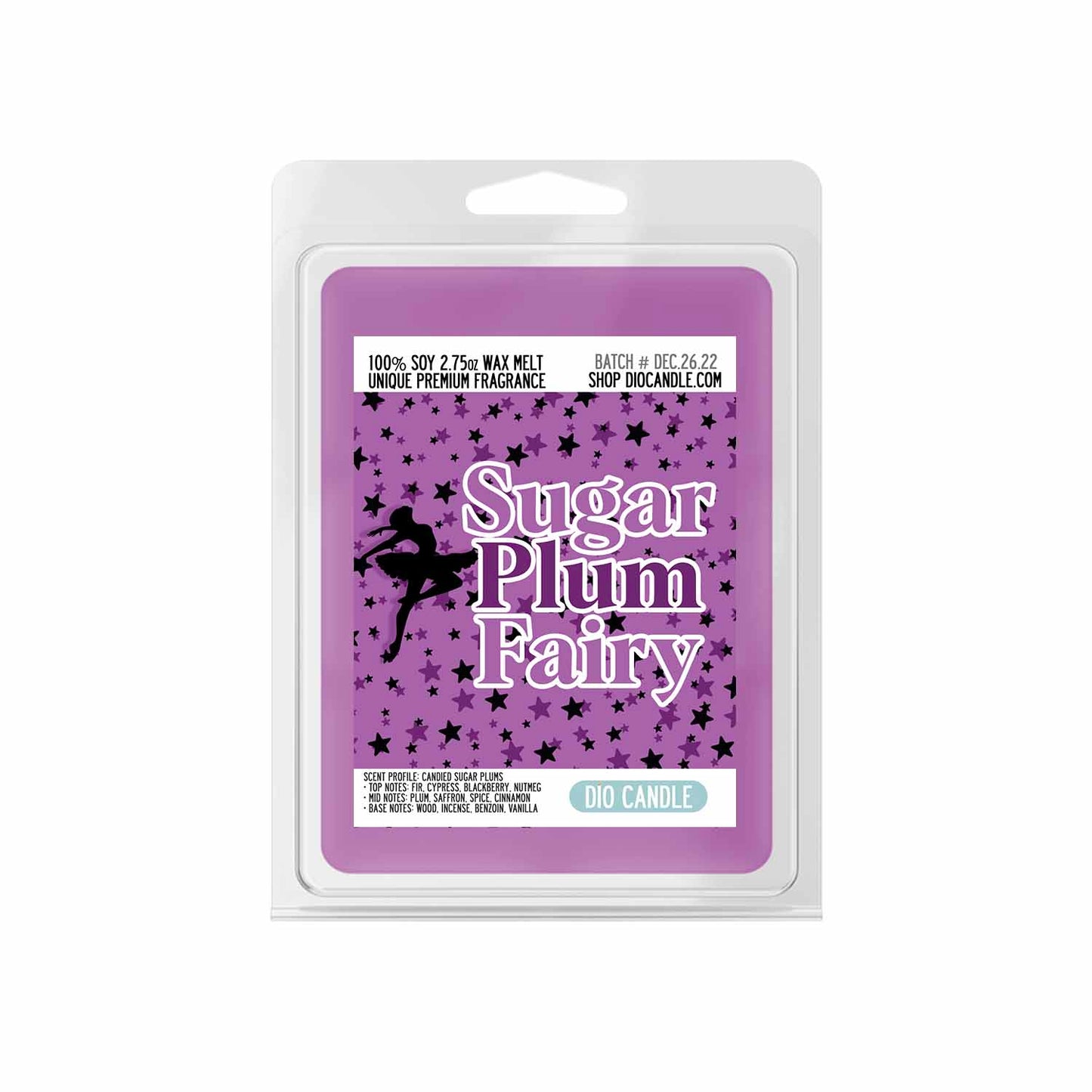 Sugar Plum Fairy Candle