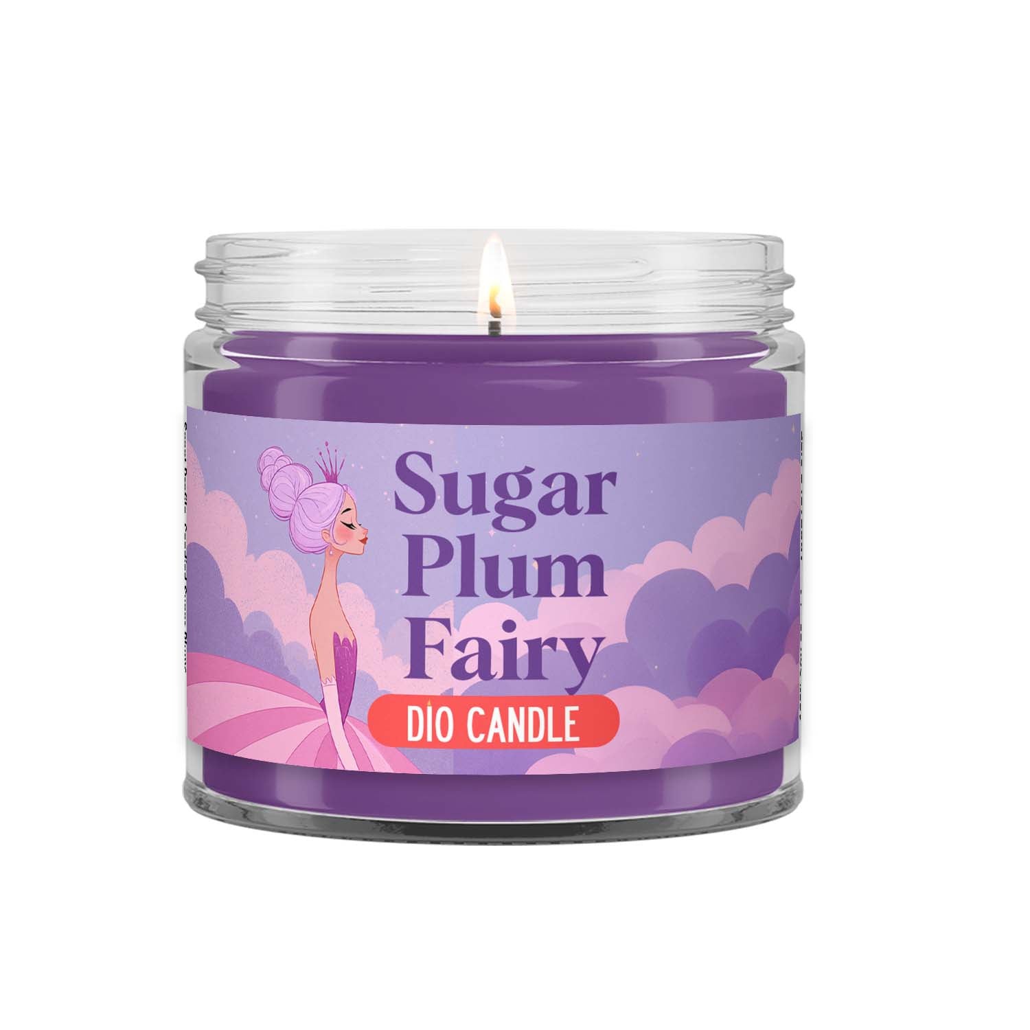 Sugar Plum Fairy Candle