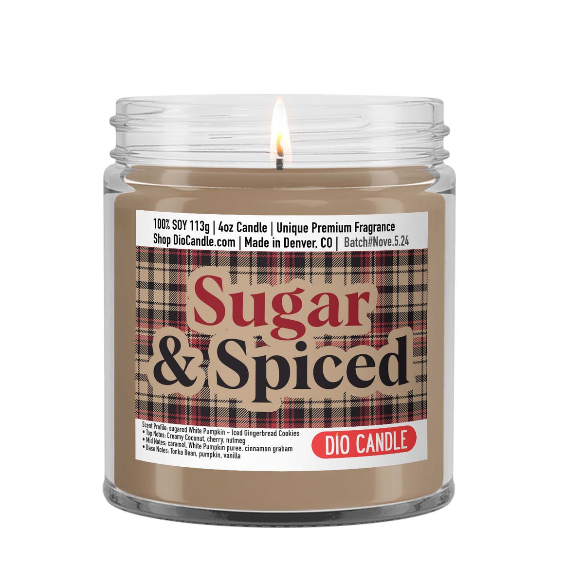 Sugar and Spiced Candle