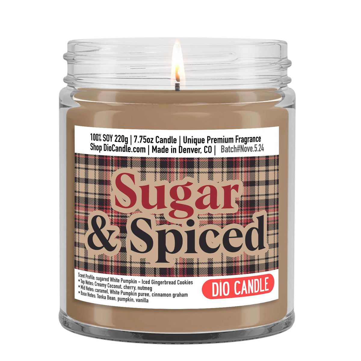 Sugar and Spiced Candle