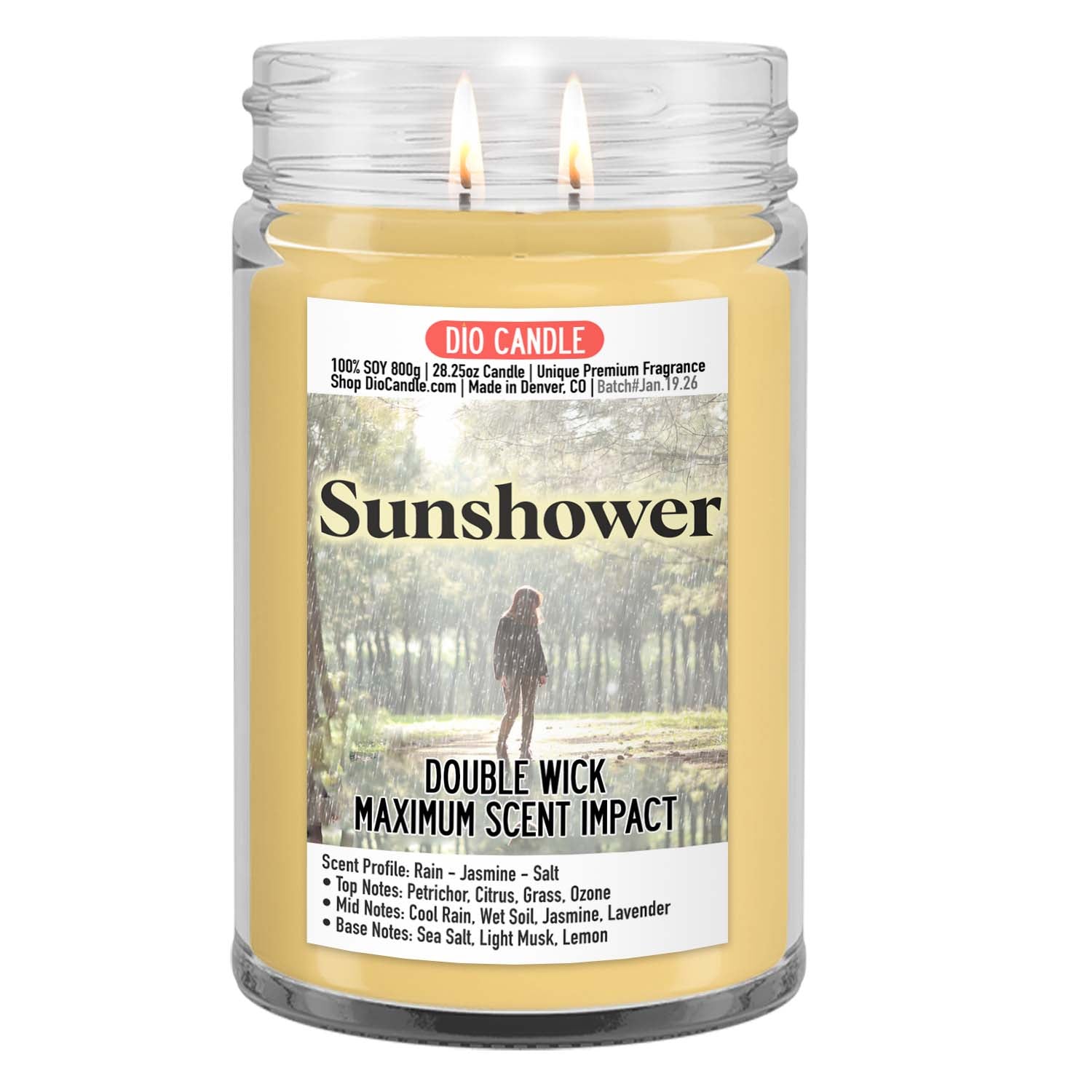 Sunshower Candle