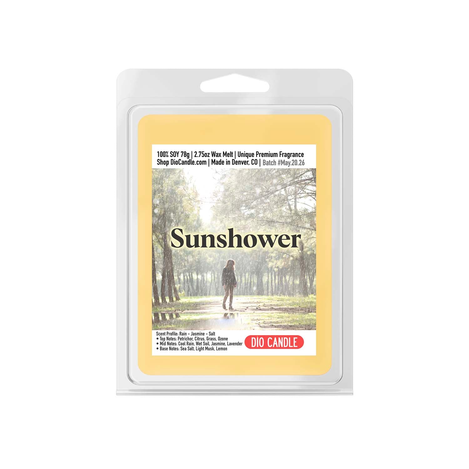 Sunshower Candle
