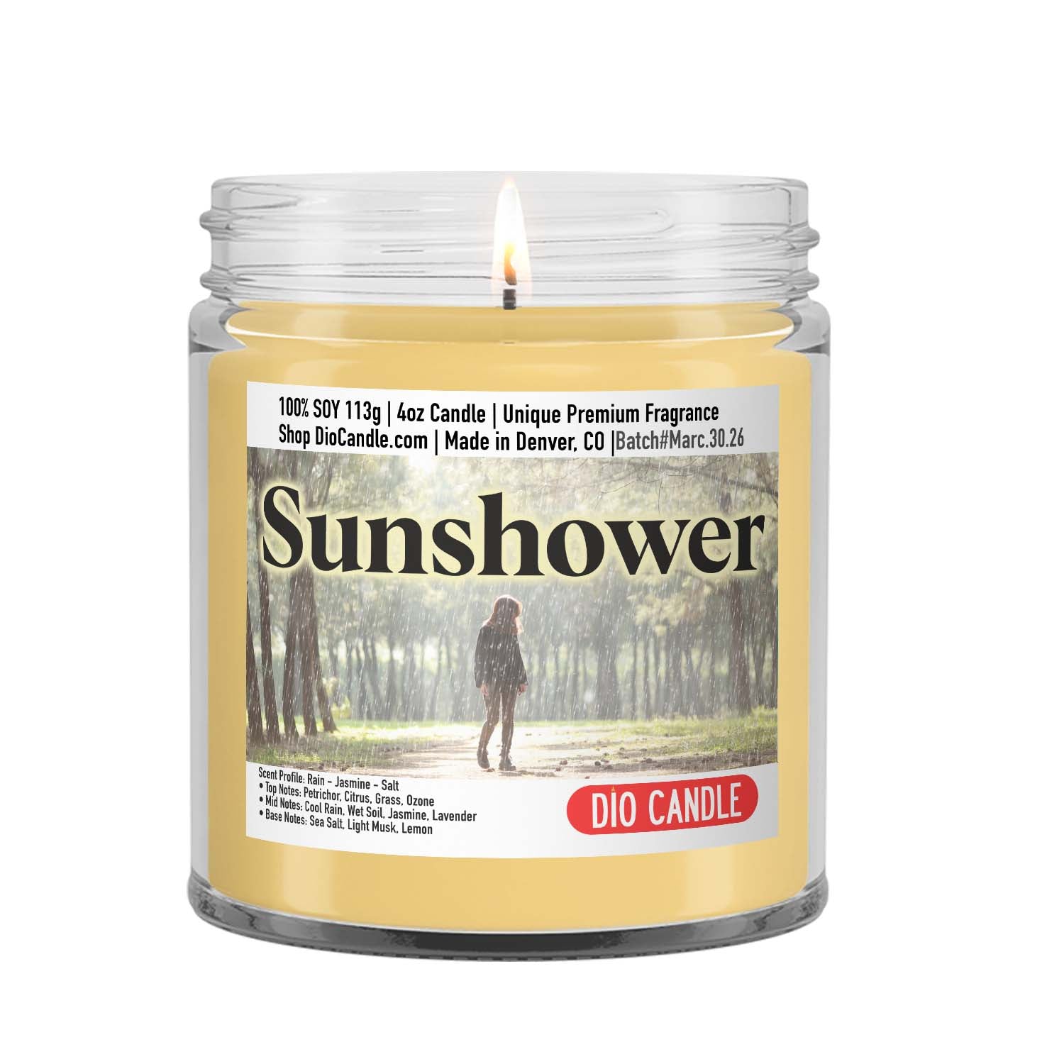 Sunshower Candle