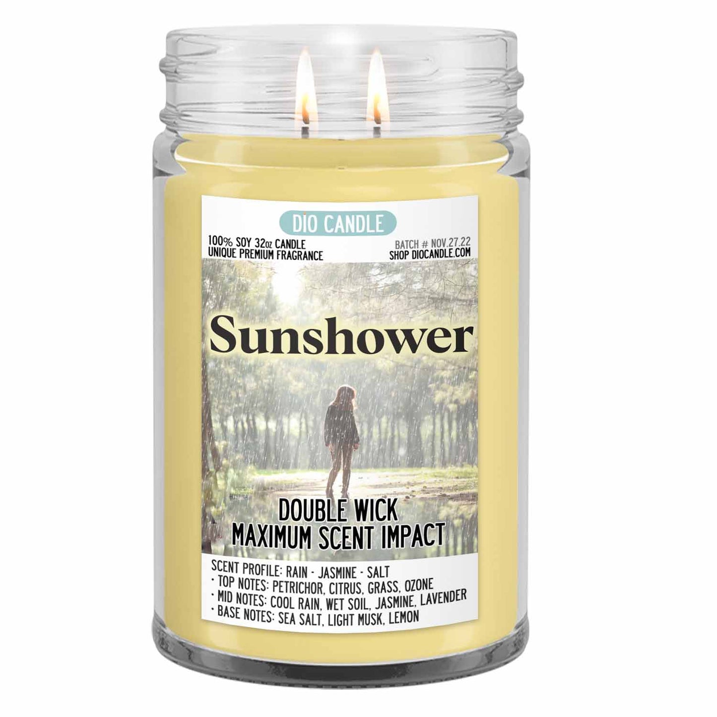 Sunshower Candle