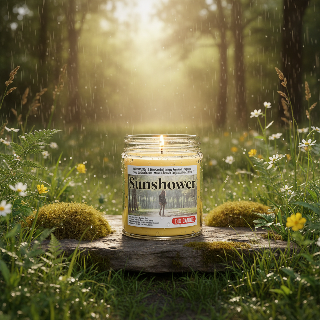 Sunshower Candle