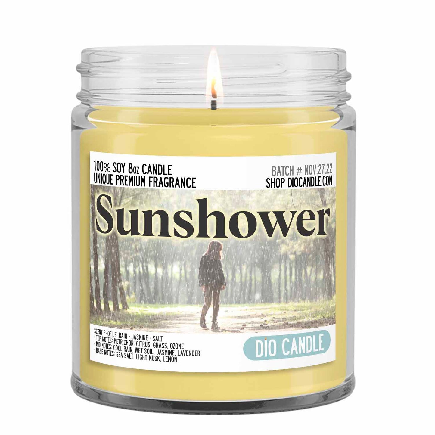 Sunshower Candle