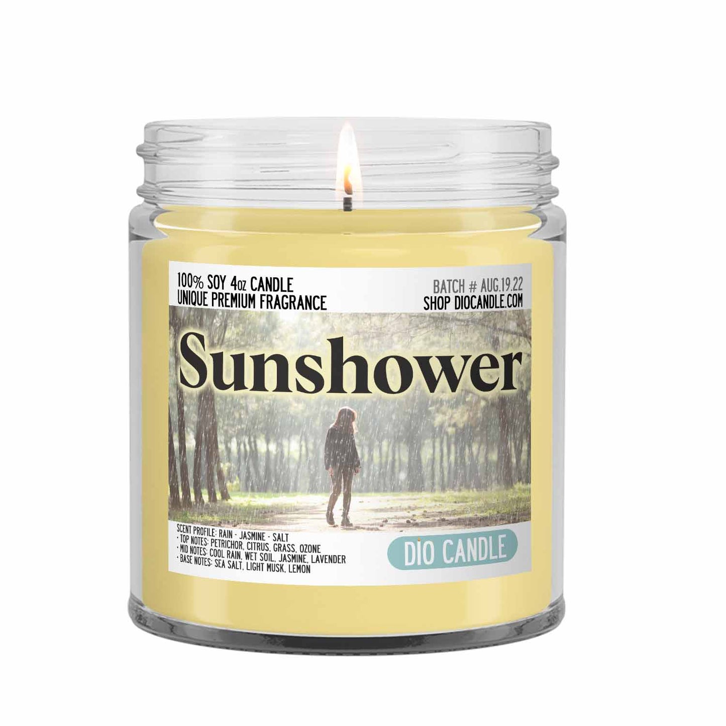 Sunshower Candle