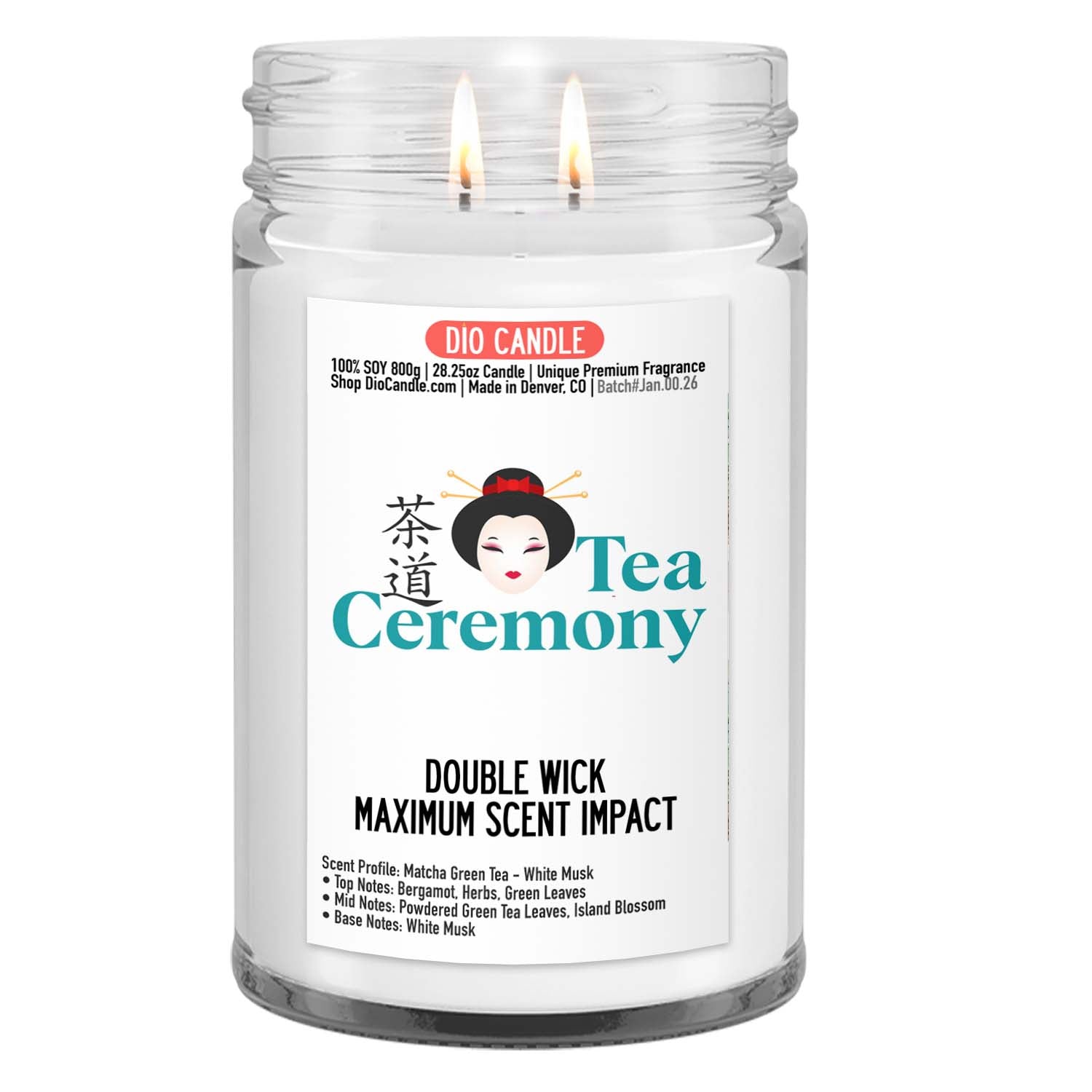 Tea Ceremony Candle