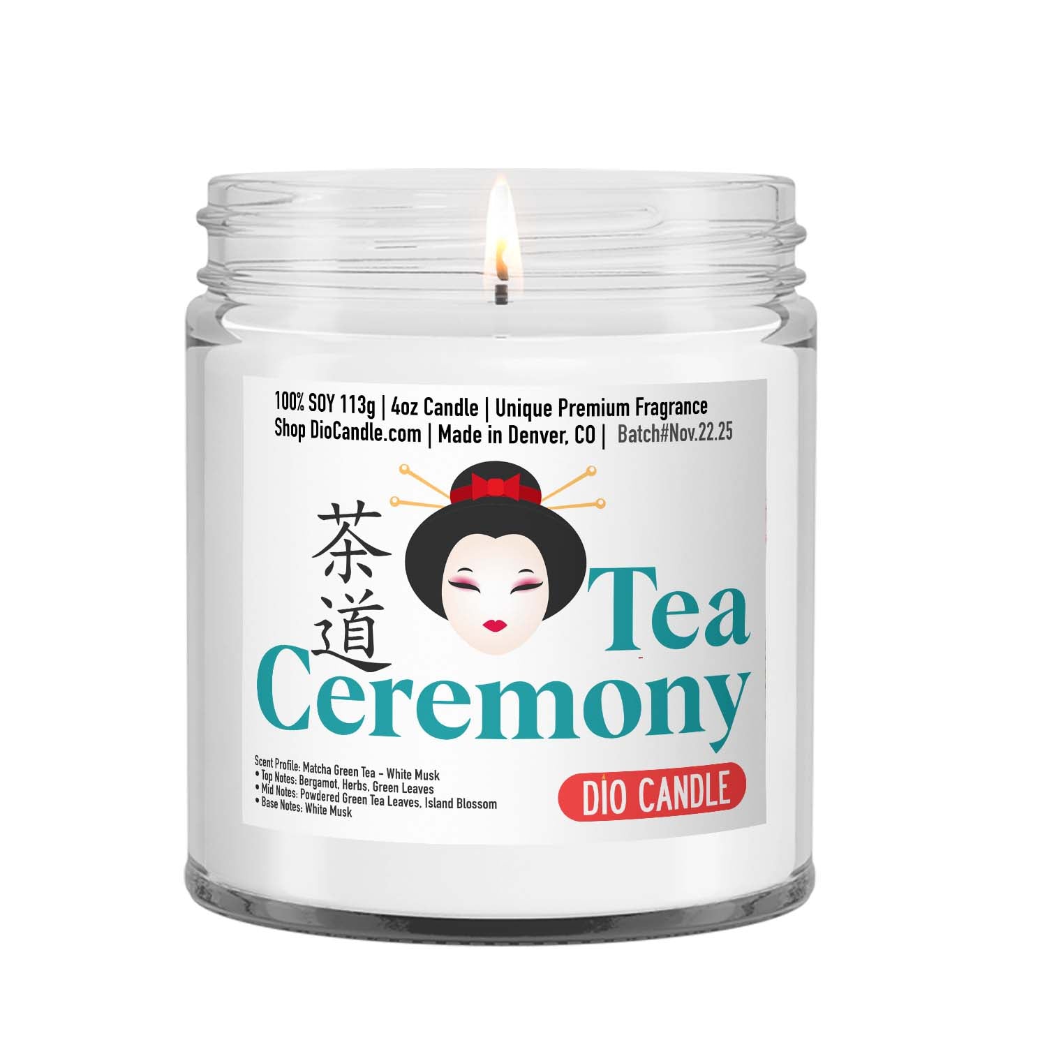 Tea Ceremony Candle
