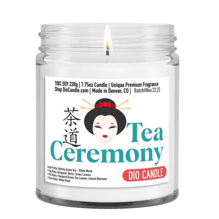 Tea Ceremony Candle