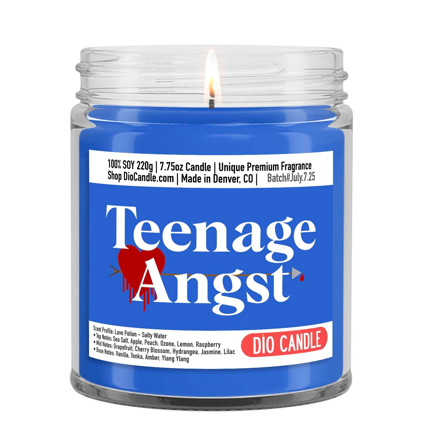 Teenage Angst Candle