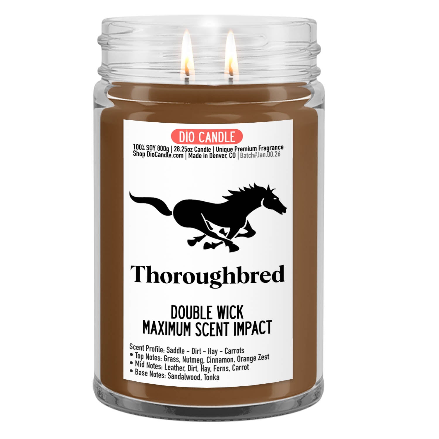 Thoroughbred Candle
