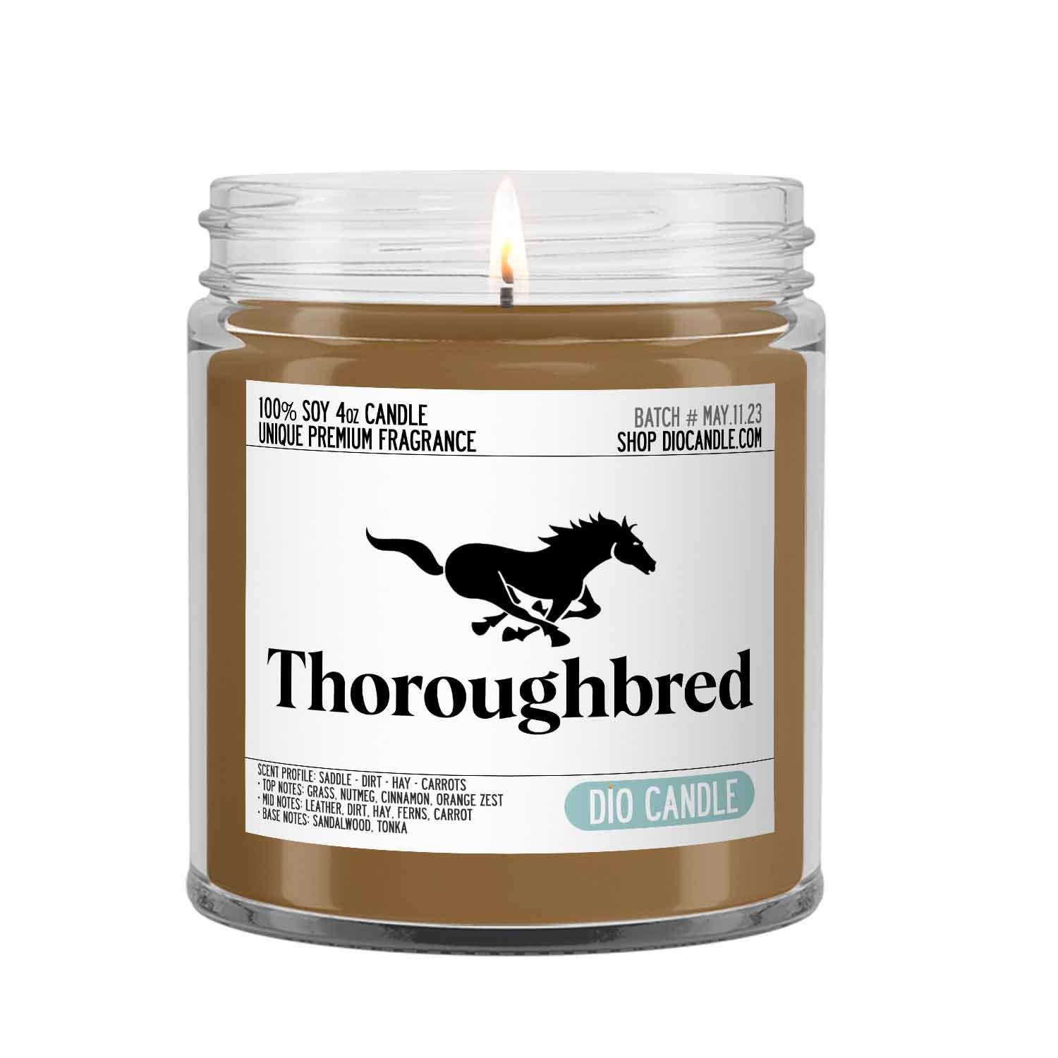 Thoroughbred Candle