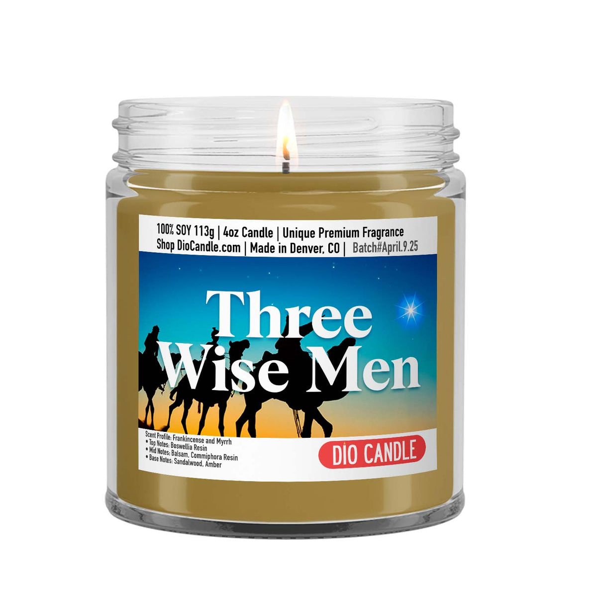 Three Wise Men Candle