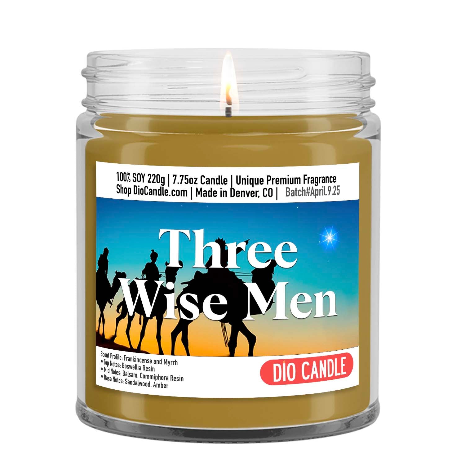 Three Wise Men Candle