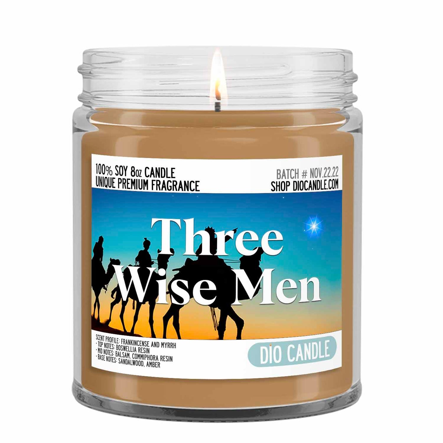 Three Wise Men Candle