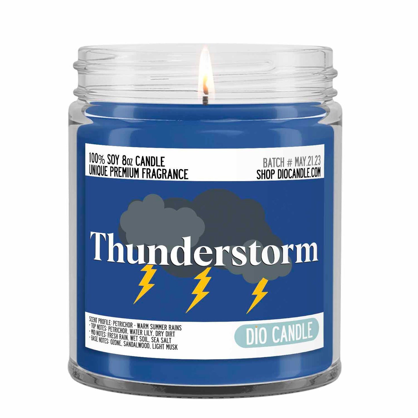 Thunderstorm Candle