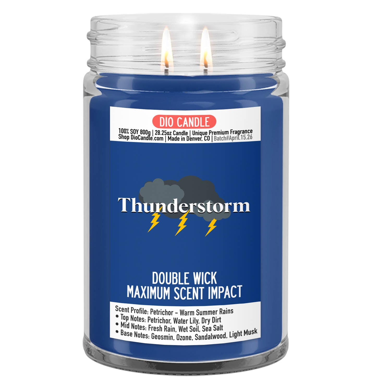 Thunderstorm Candle