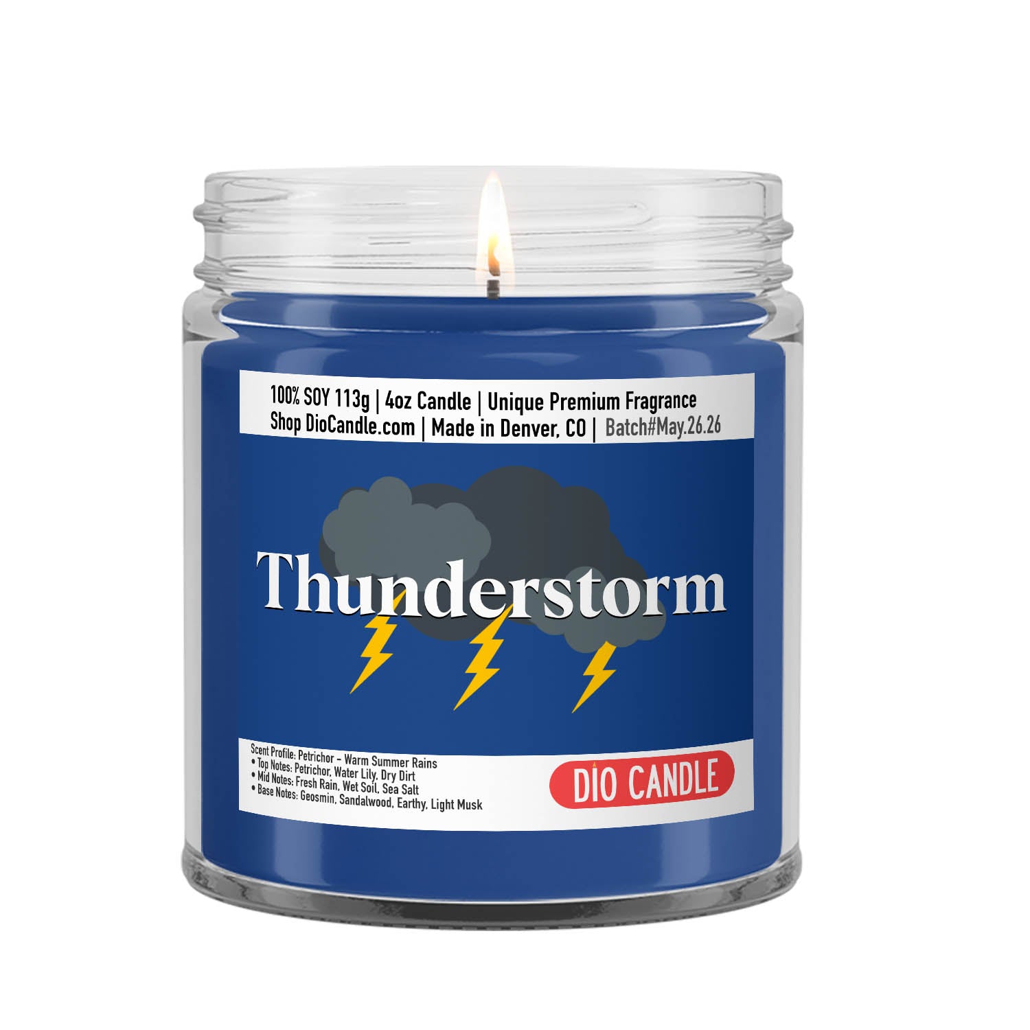 Thunderstorm Candle