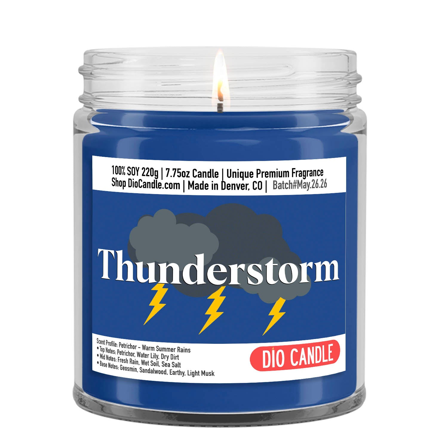 Thunderstorm Candle