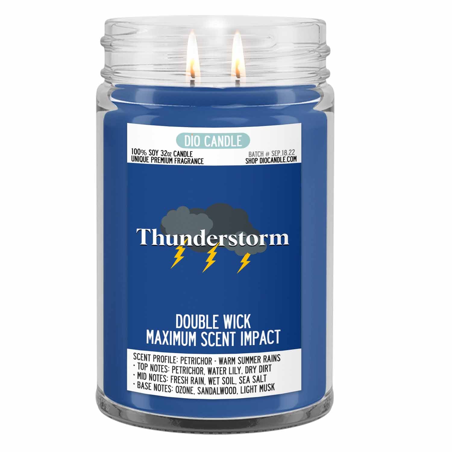Thunderstorm Candle