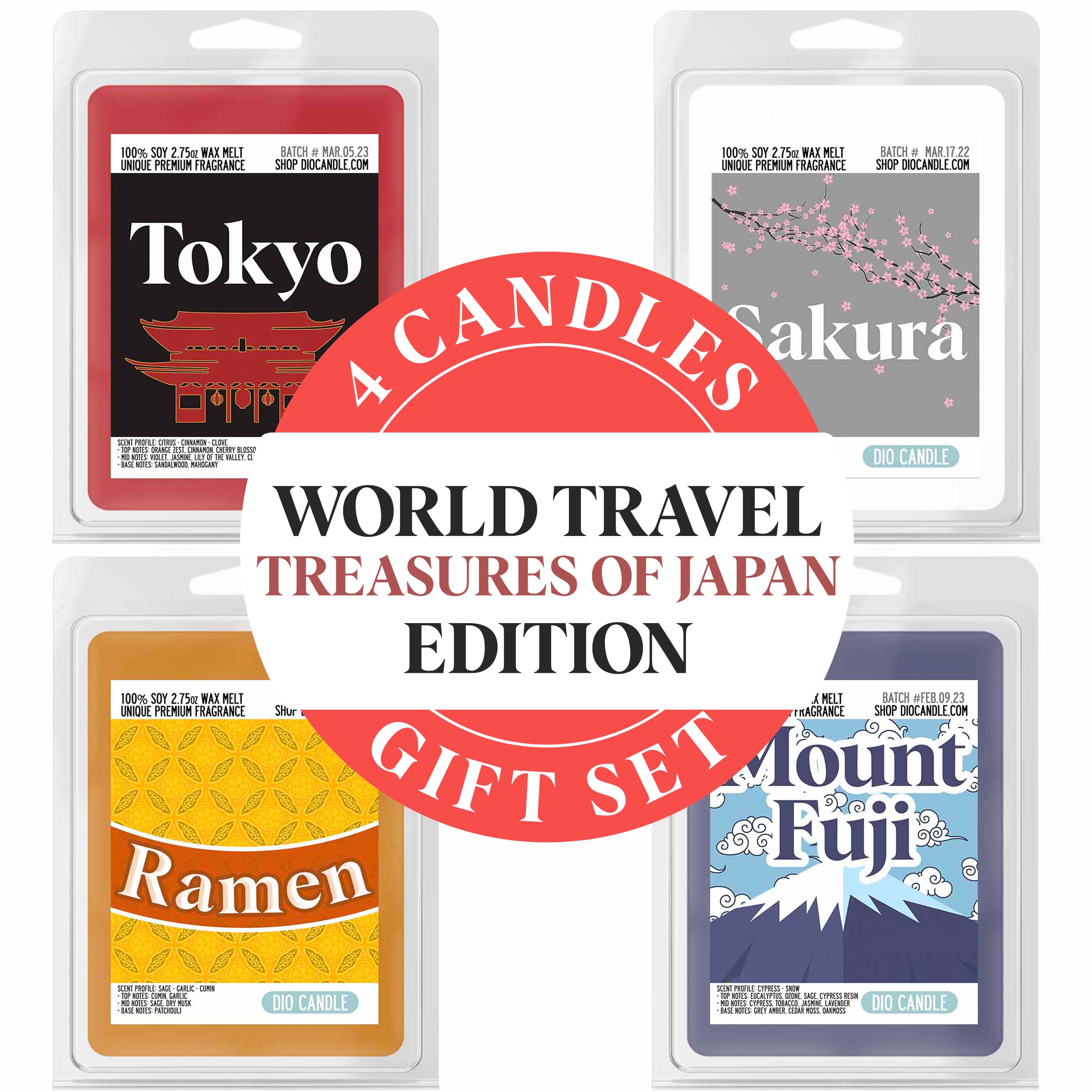 Treasures of Japan Candle Gift Set